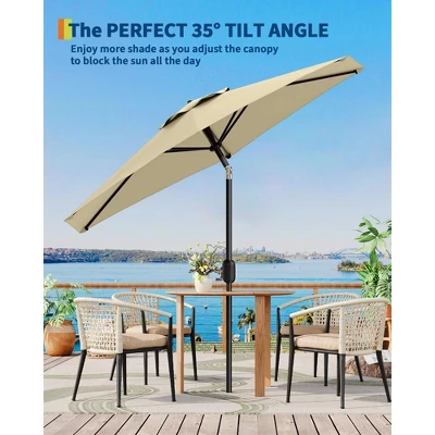 10FT Outdoor Patio Umbrella 3 10FT Outdoor Patio Umbrella - Image 3