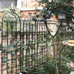 4 Pack Metal Garden Trellis 86.7" X 19.7"/71"x19.7" Rustproof Trellis For Climbing Plants Outdoor Flower Support Black 22 4 Pack Metal Garden Trellis 86.7" X 19.7"/71"x19.7" Rustproof Trellis For Climbing Plants Outdoor Flower Support Black -Garvee Sales GUEST ded8cde8 5db8 4c9e a625 50e869325357