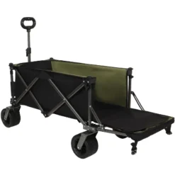 49" 300L Collapsible Folding Beach Wagon With Tailgate, All-Terrain 7"x 4" Big Wheels, Heavy Duty 400LBS Beach Wagon Cart For Garden Sports Camping 15 49" 300L Collapsible Folding Beach Wagon With Tailgate, All-Terrain 7"x 4" Big Wheels, Heavy Duty 400LBS Beach Wagon Cart For Garden Sports Camping -Garvee Sales GUEST df8f3856 c783 48ce 9c9c 5e360259be90
