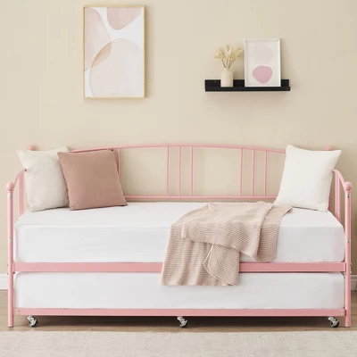 Garvee Twin Metal Daybed And Trundle, Sofa Bed - Room & Joy 8 Garvee Twin Metal Daybed And Trundle, Sofa Bed - Room & Joy - Image 8