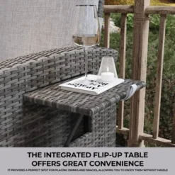 Indoor Outdoor Wicker Recliner Chair With Flip-Up Table Air Pump 155¡ã Lay Flat, Adjustable Wicker Lounge Recliner Chair With Backrest And Footrest 11 Indoor Outdoor Wicker Recliner Chair With Flip-Up Table Air Pump 155¡ã Lay Flat, Adjustable Wicker Lounge Recliner Chair With Backrest And Footrest -Garvee Sales GUEST e440a0c1 061b 4320 a892 450c5e32d1ed
