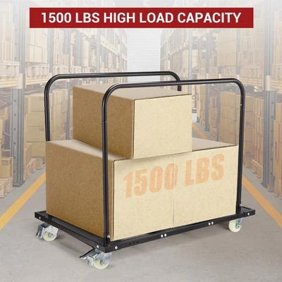 Folding Table Cart, 1500 LBS Heavy Duty Drywall Cart Steel Panel Truck With Wheels, Chair Cart Desk Trolley Utility Tool Cart 5 Folding Table Cart, 1500 LBS Heavy Duty Drywall Cart Steel Panel Truck With Wheels, Chair Cart Desk Trolley Utility Tool Cart - Image 5