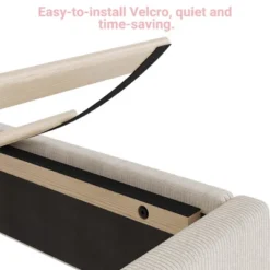 Twin Bed Frames, Corduroy Upholstered Twin Size Bed Frame Platform With Adjustable Headboard, Cute Velvet Twin Bed, Strong Wooden Slats -Garvee Sales GUEST e7c29f7b 0546 4b91 99ae 8e9613f0890a