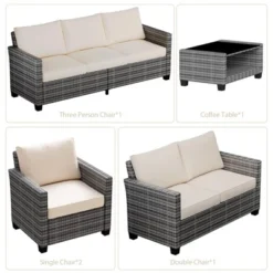 Outdoor Patio Furniture Sofa Sets,7 Piece Rattan Furniture Sectional Couch Set With Glass Coffee Table For Backyard Garden 10 Outdoor Patio Furniture Sofa Sets,7 Piece Rattan Furniture Sectional Couch Set With Glass Coffee Table For Backyard Garden -Garvee Sales GUEST e7d98261 0803 430a 8447 c465f884029a