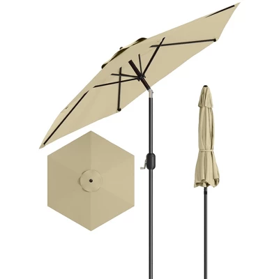 10FT Outdoor Patio Umbrella 14 10FT Outdoor Patio Umbrella - Image 14