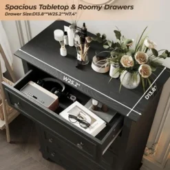 Garvee 5 Drawer Dresser For Bedroom, 48" Tall Wood Dresser & Chests Of Drawers, Modern TV Stand Chest Organizer For Living Room 13 Garvee 5 Drawer Dresser For Bedroom, 48" Tall Wood Dresser & Chests Of Drawers, Modern TV Stand Chest Organizer For Living Room -Garvee Sales GUEST e887fe97 7032 4148 b67a c803361efb41