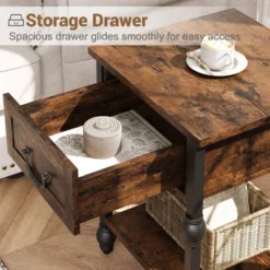 Entryway Table, Console Table With 3 Storage Drawers, 3 Tier Industrial Sofa Table, Behind Couch Table For Entry, Living Room 18 Entryway Table, Console Table With 3 Storage Drawers, 3 Tier Industrial Sofa Table, Behind Couch Table For Entry, Living Room -Garvee Sales GUEST ea1ff39a 28f2 4c26 83b2 26793ebafaf4