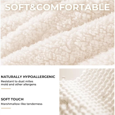 Twin/Full/Queen Size Princess Bed Frame With LED Headboard & Storage Drawers, Adjustable Boucle Platform Bed For Girls, No Box Spring Needed 4 Twin/Full/Queen Size Princess Bed Frame With LED Headboard & Storage Drawers, Adjustable Boucle Platform Bed For Girls, No Box Spring Needed - Image 4