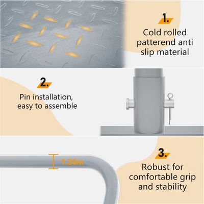 Steel Panel Truck, 2000 LBS Capacity Lumber Cart Drywall Dolly Cart, 36 X 24 Inch Flatbed Cart Dolly With 6" Swivel Brake Wheels, Platform Truck 6 Steel Panel Truck, 2000 LBS Capacity Lumber Cart Drywall Dolly Cart, 36 X 24 Inch Flatbed Cart Dolly With 6" Swivel Brake Wheels, Platform Truck - Image 6
