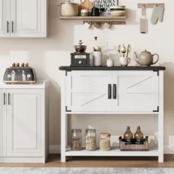 Farmhouse Entryway Table With 2-Door Cabinet, Wood Console Table With Storage, Coffee Bar Cabinet, Sofa Tables Buffet Sideboard 15 Farmhouse Entryway Table With 2-Door Cabinet, Wood Console Table With Storage, Coffee Bar Cabinet, Sofa Tables Buffet Sideboard -Garvee Sales GUEST f07444a6 9fc2 4dec bf26 d0937520d10f