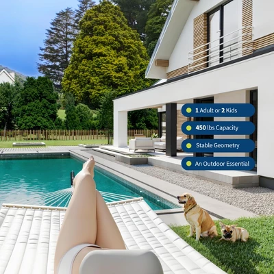 Instant-Setup 2-Person Hammock With Steel Stand – Portable Outdoor Hammock For Camping, (White & Black Stripe) 4 Instant-Setup 2-Person Hammock With Steel Stand – Portable Outdoor Hammock For Camping, (White & Black Stripe) - Image 4