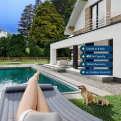 Double Hammock With Stand – 2 Person 350lbs Capacity, Portable Steel Frame & Comfort Pad For Indoor/Outdoor Use (Quick Assembly) 12 Double Hammock With Stand – 2 Person 350lbs Capacity, Portable Steel Frame & Comfort Pad For Indoor/Outdoor Use (Quick Assembly) -Garvee Sales GUEST f372f00b 4ca2 4f62 9529 a61b82509016