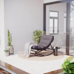 Garvee Outdoor Rocking Chairs, Comfortable Lounging Chair With Removable Cushions, Sturdy Metal Frame, Padded Seat For Patio, Garden & Living Room 18 Garvee Outdoor Rocking Chairs, Comfortable Lounging Chair With Removable Cushions, Sturdy Metal Frame, Padded Seat For Patio, Garden & Living Room -Garvee Sales GUEST f41112bd e117 4822 b02e 37838b6b9d2b