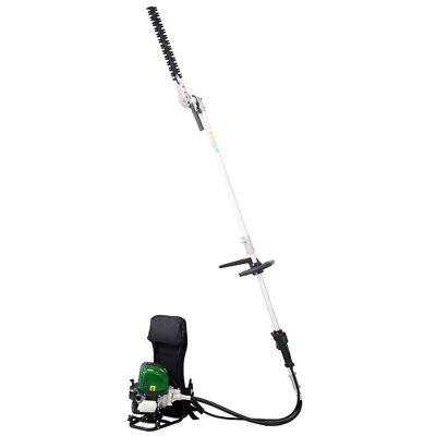 Multi-Functional Trimming Tool With Backpack, 38cc 4-Cycle Garden Tool System With Gas Pole Saw, Hedge Trimmer, Brush Cutter, Grass Trimmer 3 Multi-Functional Trimming Tool With Backpack, 38cc 4-Cycle Garden Tool System With Gas Pole Saw, Hedge Trimmer, Brush Cutter, Grass Trimmer - Image 3