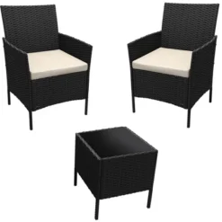 Patio Furniture Set 3 Pieces,Outdoor Patio Conversation Sets, PE Rattan Wicker Furniture Sets With 2 Chairs 15 Patio Furniture Set 3 Pieces,Outdoor Patio Conversation Sets, PE Rattan Wicker Furniture Sets With 2 Chairs -Garvee Sales GUEST f859becb 16e0 4672 8682 c7c4306404db