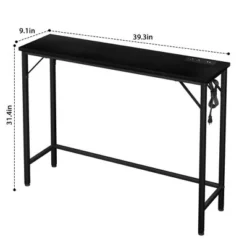 9.1" Narrow Console Table With Outlets, Behind Couch Table For Living Room 10 9.1" Narrow Console Table With Outlets, Behind Couch Table For Living Room -Garvee Sales GUEST f869e9a0 85d1 48b5 a6f9 e6183c5a13f2