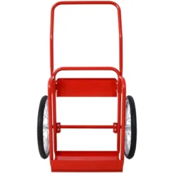 Double Cylinder Cart, Dual Oxygen Tank Cart Dolly With 2 Hinges, 2 20" Phneumaticr Wheels, Removable 220 Lbs Load Capacity Cart, Space Saving -Garvee Sales GUEST fa0e9f19 b09c 4f17 9485 96fe54022d09