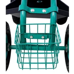 Rolling Garden Cart With 4 Wheels Tool Tray Basket Adjustable Height 360-degree Swivel Heavy-duty Frame Easy Assembly Garden Scooter Gardening -Garvee Sales GUEST fb4c41db 969b 4bfd 9910 cf9a87cce7d1