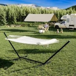 12FT Double Hammock With Stand Heavy Duty Portable Hammocks 475 Lbs Large Outdoor Hammocks With Carrying Bag For Patio, Beach, Backyard 15 12FT Double Hammock With Stand Heavy Duty Portable Hammocks 475 Lbs Large Outdoor Hammocks With Carrying Bag For Patio, Beach, Backyard -Garvee Sales GUEST fd458b78 5dd6 4fd7 ac87 296ad228ad68