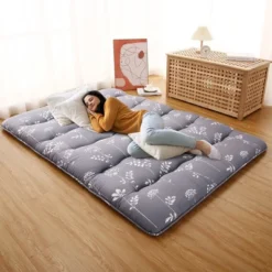 Japanese Style Futon Mattress Floral Print Floor Mattresses For Sleeping Camping Travel, Portable & Foldable Design (Twin/Full Size) 12 Japanese Style Futon Mattress Floral Print Floor Mattresses For Sleeping Camping Travel, Portable & Foldable Design (Twin/Full Size) -Garvee Sales GUEST fdd426ee 634c 42e3 807c ab19b372a096